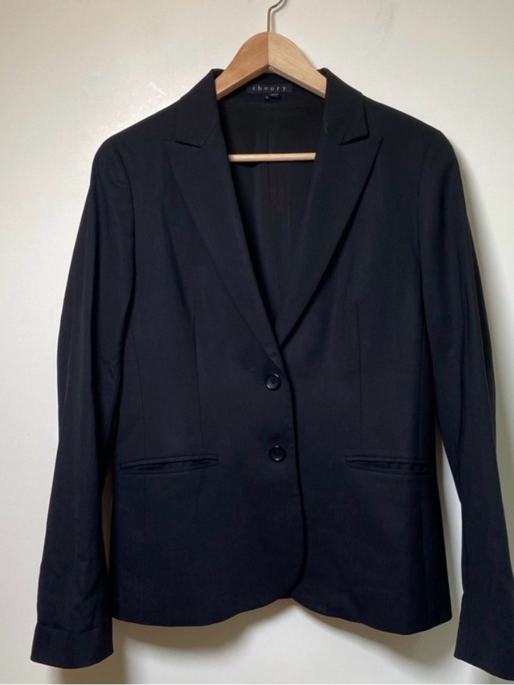 Theory Women's Navy Nichelle Blazer - Picture 7 of 10